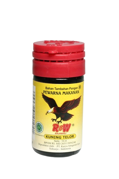 pewarna makanan kuning telur cendrawasih
